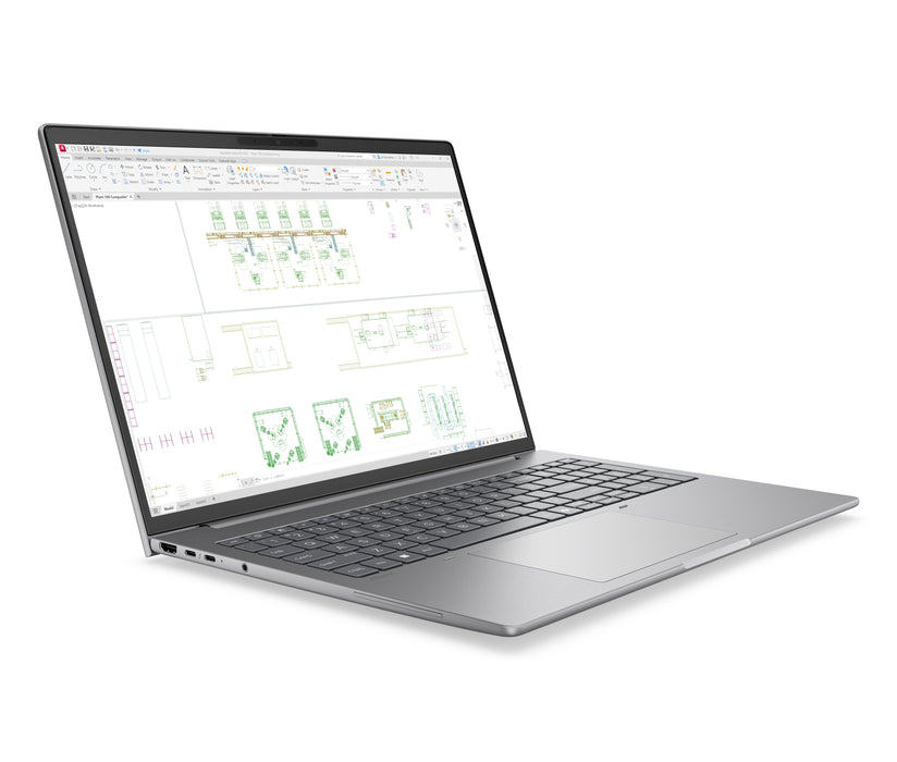 HP ZBook 8 G2i 16 inch Mobile Workstation PC - Data Science, Intel Core Ultra 7, 40.6 cm (16"), 1920 x 1200 pixels, 32 GB, 1 TB, Windows 11 Pro