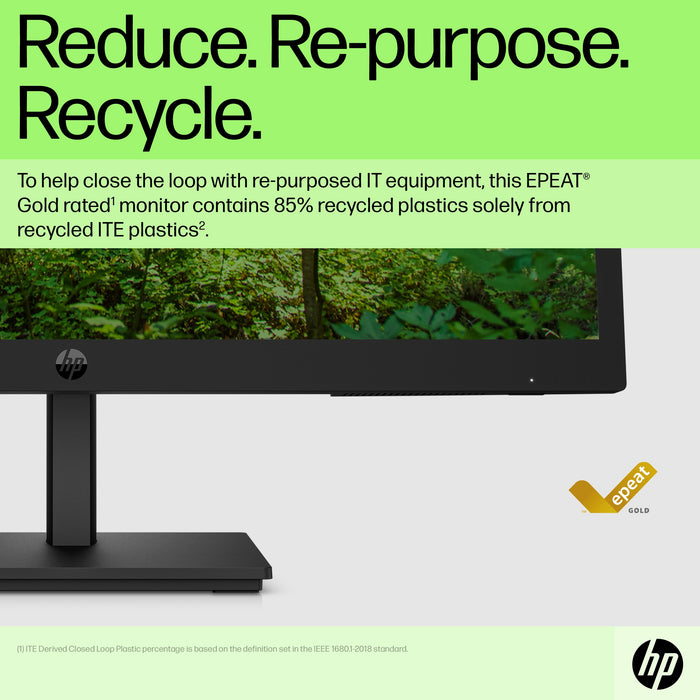 HP P22v G5 FHD Monitor, 54.5 cm (21.4"), 1920 x 1080 pixels, Full HD, 5 ms, Black