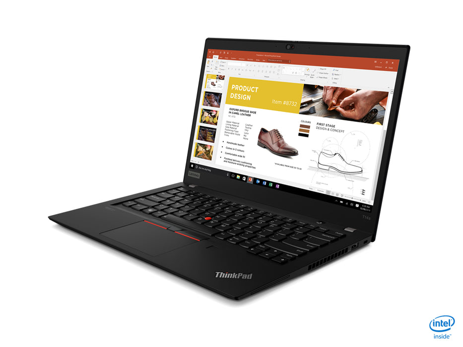 Lenovo ThinkPad T14s Gen 1 (Intel), Intel® Core™ i5, 1.6 GHz, 35.6 cm (14"), 1920 x 1080 pixels, 8 GB, 256 GB