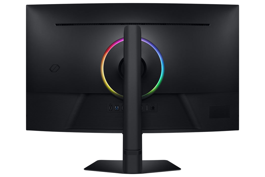 Samsung 37" Odyssey G7 G75F UHD 165Hz Curved Gaming Monitor, 94 cm (37"), 3840 x 2160 pixels, 4K Ultra HD, LCD, 1 ms, Black