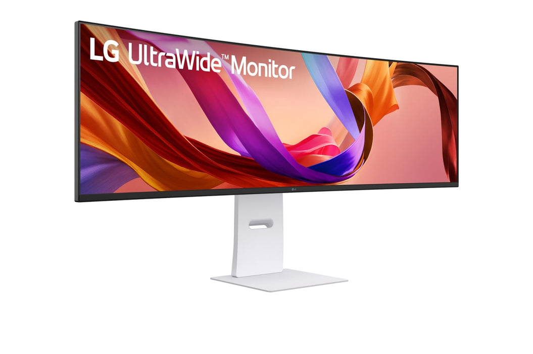 LG 49U950A-W, 124.5 cm (49"), 5120 x 1440 pixels, Dual QHD, LED, 5 ms, Black, White