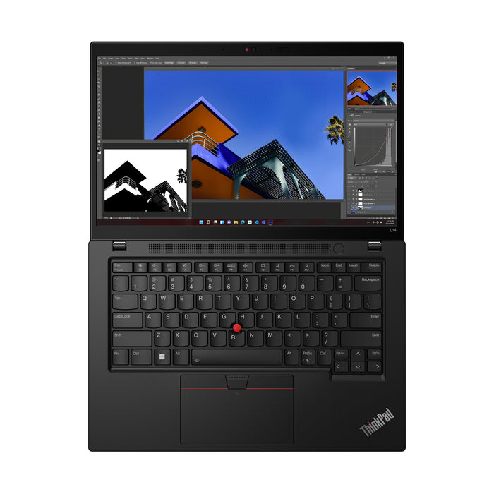 Lenovo ThinkPad L14 Gen 4 (Intel), Intel® Core™ i7, 35.6 cm (14"), 1920 x 1080 pixels, 16 GB, 512 GB, Windows 11 Pro