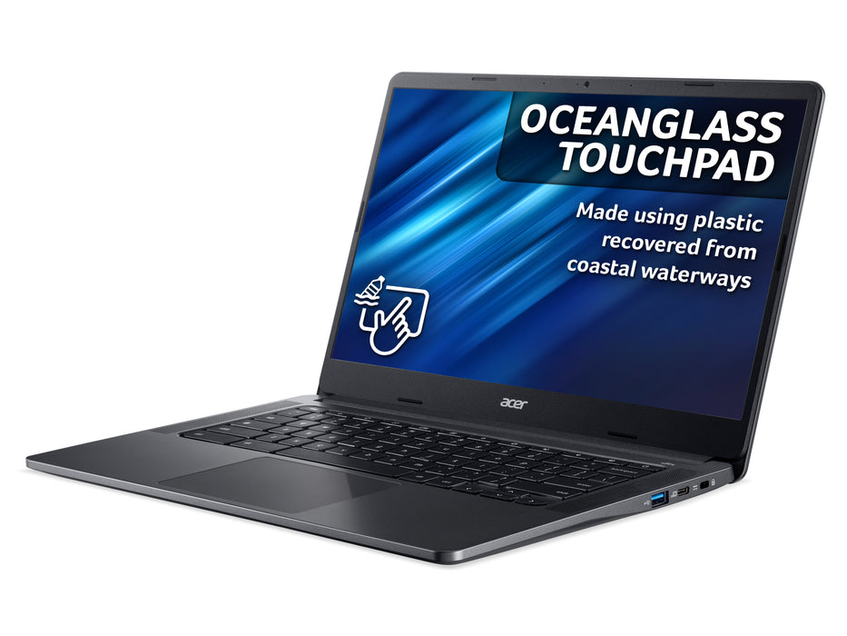 Acer Chromebook C934 14" Full HD 128GB/8GB N6000, Intel® Pentium® Silver, 1.1 GHz, 35.6 cm (14"), 1920 x 1080 pixels, 8 GB, 128 GB