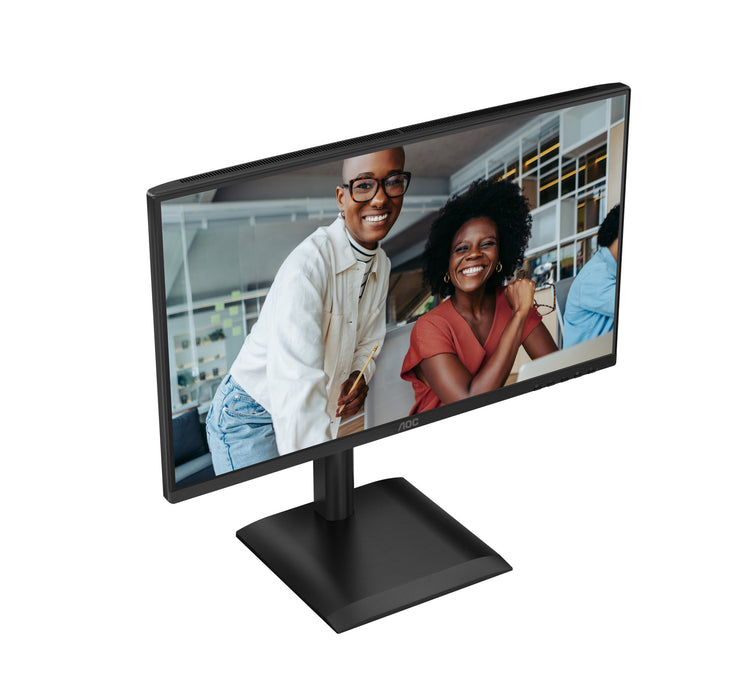 AOC E4 24E4CV, 60.5 cm (23.8"), 1920 x 1080 pixels, Full HD, LED, 4 ms, Black