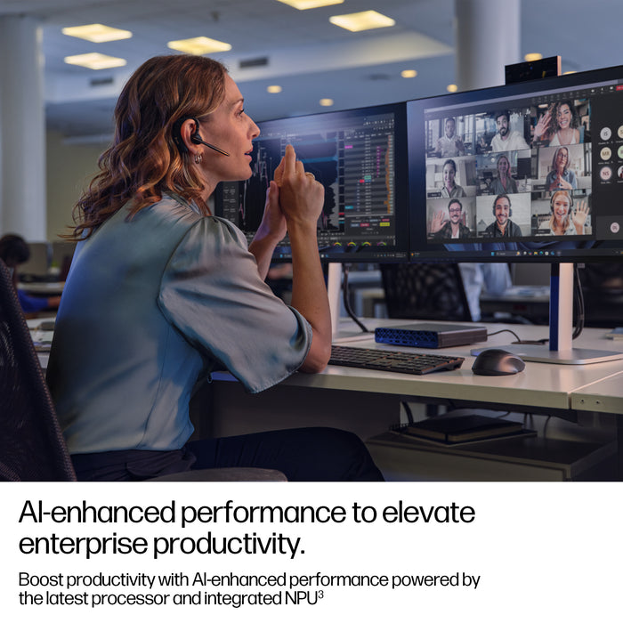 HP EliteDesk 8 Mini G1i AI, Intel Core Ultra 5, 235T, 16 GB, DDR5-SDRAM, 512 GB, Windows 11 Pro