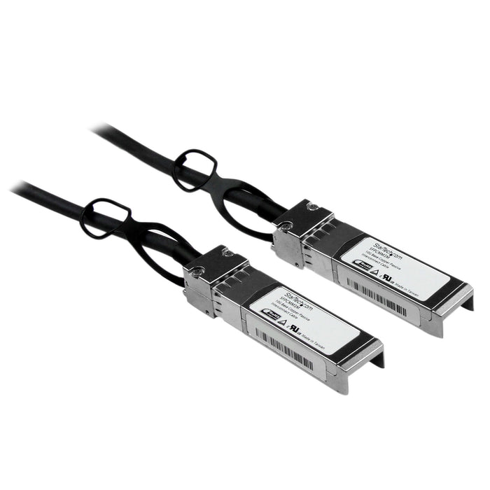 StarTech.com Cisco SFP-H10GB-CU3M Compatible 3m 10G SFP+ to SFP+ Direct Attach Cable Twinax - 10GbE SFP+ Copper DAC 10 Gbps Low Power Passive Mini GBIC/Transceiver Module DAC Firepower ASR920 ASR9000, 3 m, SFP+, SFP+