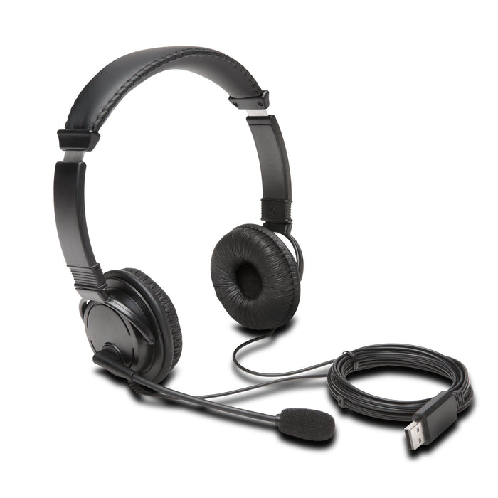 Kensington Classic USB-A Headset with Mic, Wired, Headset