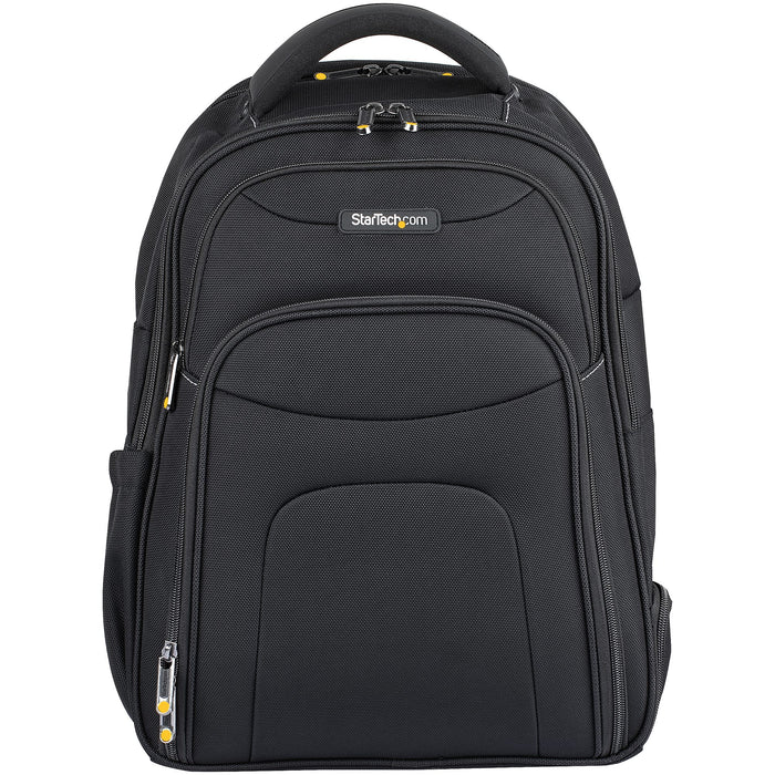 StarTech.com 17.3" Laptop Backpack with Removable Accessory Organizer Case - Professional IT Tech Backpack for Work/Travel/Commute - Ergonomic Computer Bag - Durable Ballistic Nylon - Notebook/Tablet Pockets, Backpack, 43.9 cm (17.3"), 1.5 kg