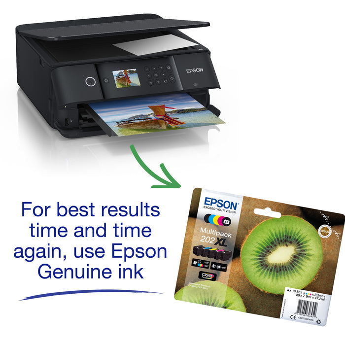 Epson Expression Premium XP-6100, Inkjet, Colour printing, 5760 x 1440 DPI, A4, Direct printing, Black