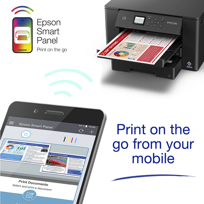 Epson WorkForce WF-7310DTW, Colour, 4800 x 2400 DPI, 4, A3+, 32 ppm, Duplex printing
