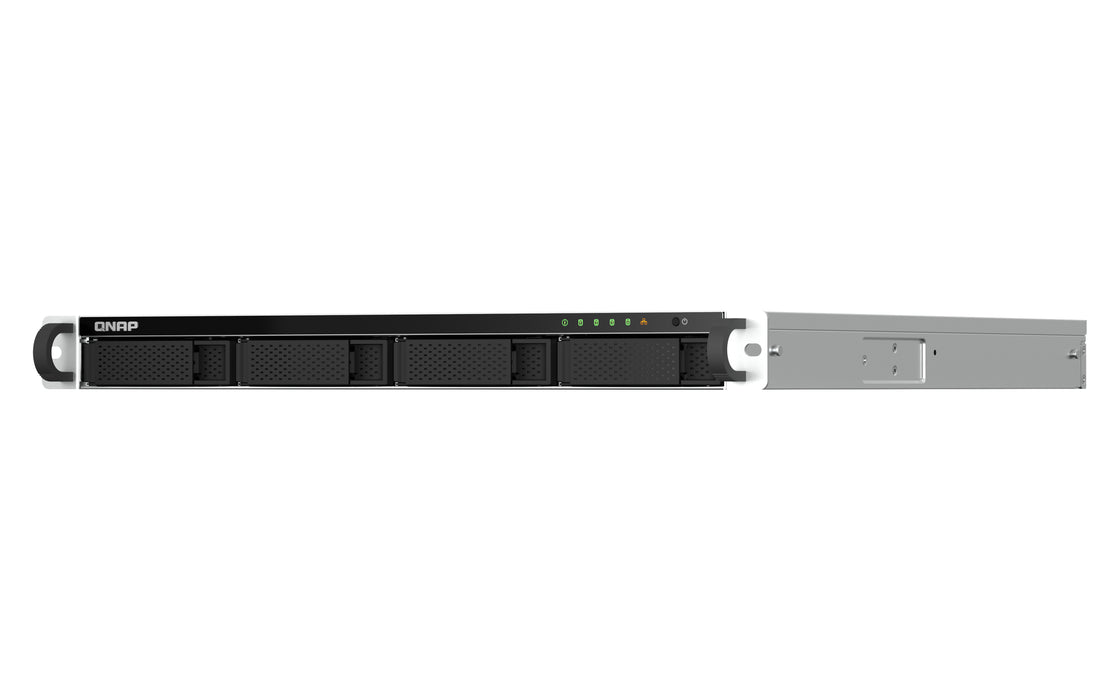 QNAP TS-464U-RP, NAS, Rack (1U), Intel® Celeron®, N5095, 8 GB, DDR4