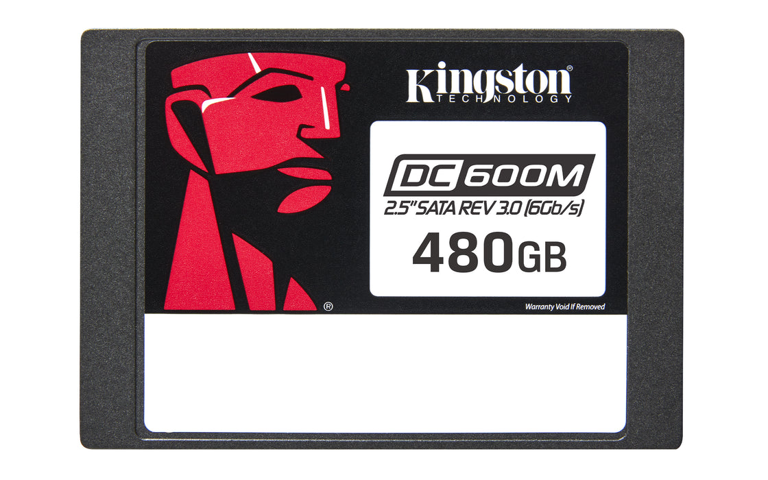 Kingston Technology 480G DC600M (Mixed-Use) 2.5” Enterprise SATA SSD, 480 GB, 2.5", 560 MB/s, 6 Gbit/s