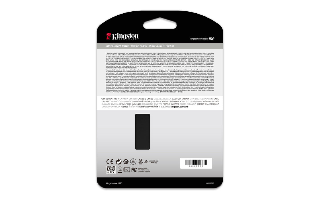 Kingston Technology 256G SSD KC600 SATA3 2.5", 256 GB, 2.5", 550 MB/s, 6 Gbit/s