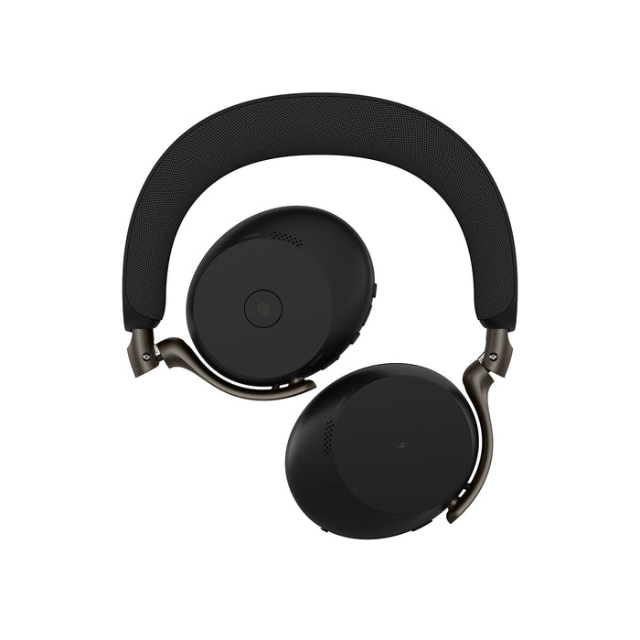 Jabra Evolve3 75 - MS Link390a - Black, Wired & Wireless, 20 - 20000 Hz, 180 g, Headset, Black