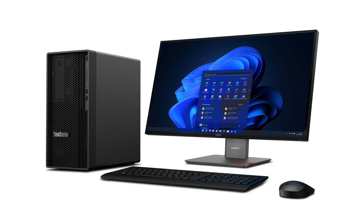 Lenovo ThinkStation P2 Tower Gen 2, Intel Core Ultra 7, 265, 32 GB, DDR5-SDRAM, 1 TB, Windows 11 Pro