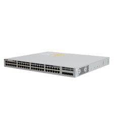 Cisco Meraki Catalyst 9300L-48P-4X - Switch - L3 - Managed - 48 x 10/100/1000 (PoE+) + 4 x 1/10 Gigabit (uplink) - rack-mountable - PoE+ (505 W) - AC