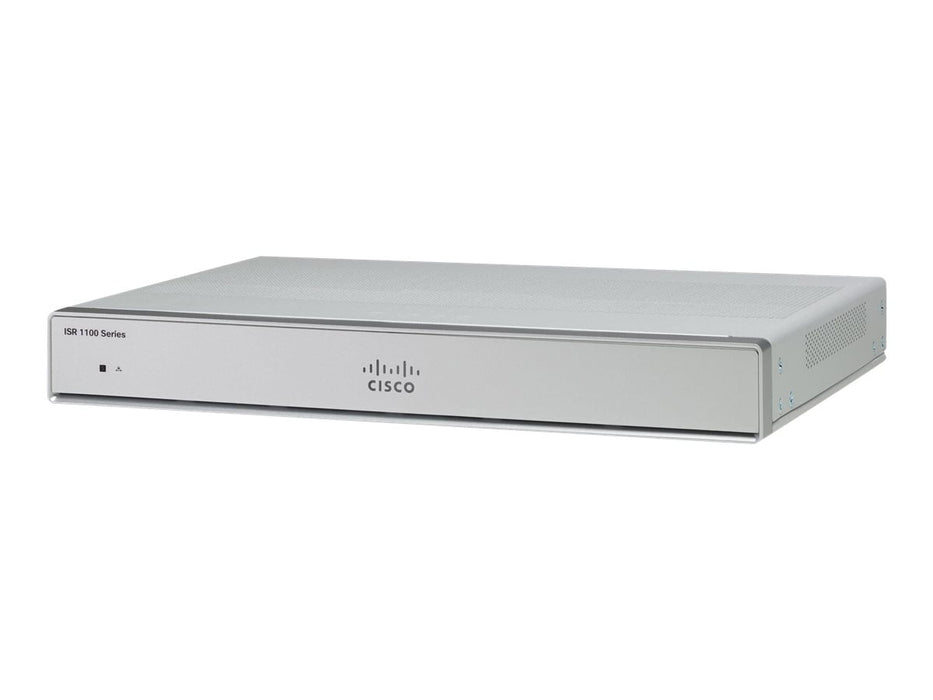 Cisco Integrated Services Router 1117 - Router - DSL modem 4-port switch - 1GbE - WAN ports: 2