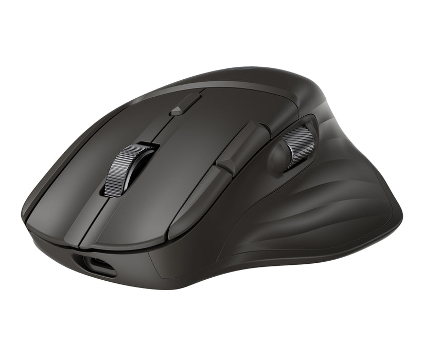 HP Ultra-Fast-Scroll Wireless Mouse 780M, Right-hand, Bluetooth + USB Type-C, 6000 DPI, Black