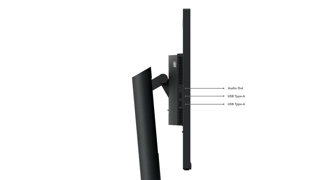 Lenovo ThinkVision T32p-30, 80 cm (31.5"), 3840 x 2160 pixels, 4K Ultra HD, LED, 6 ms, Black