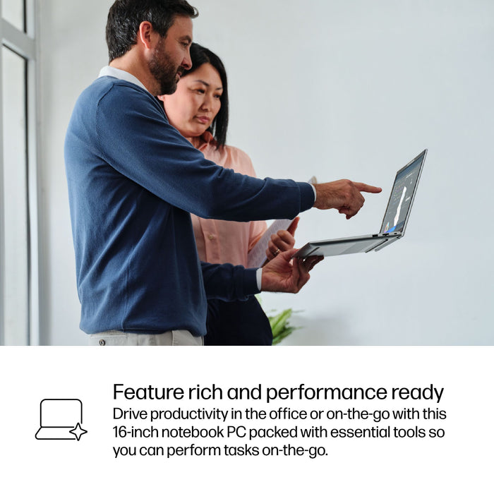 HP EliteBook 6 G1iR, Intel Core 5, 40.6 cm (16"), 1920 x 1200 pixels, 16 GB, 512 GB, Windows 11 Pro