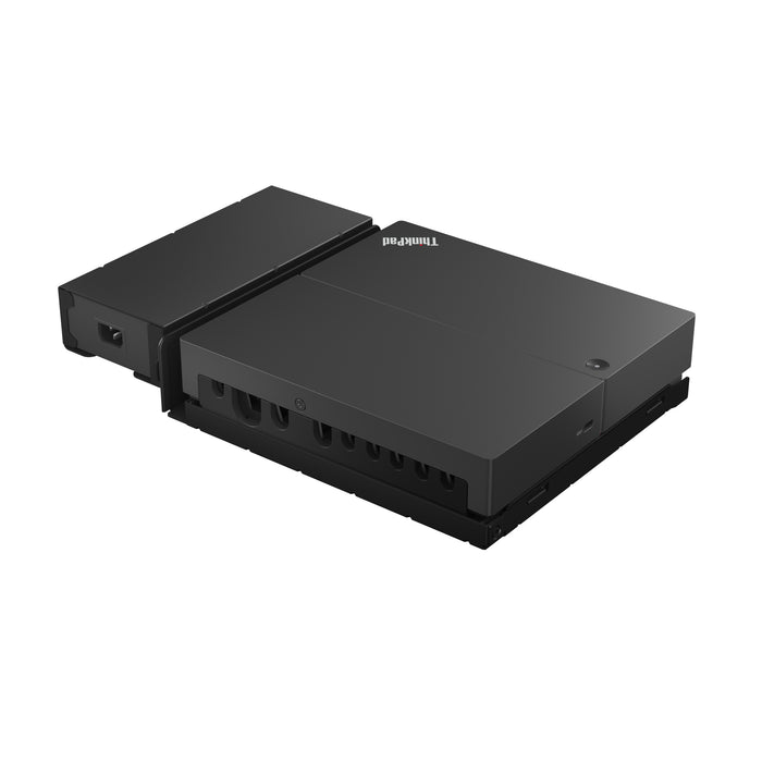 Lenovo ThinkSmart SmartDock, Wired, USB 3.2 Gen 2 (3.1 Gen 2) Type-C, 60 W, 100,1000 Mbit/s, Black, 3840 x 2160 pixels