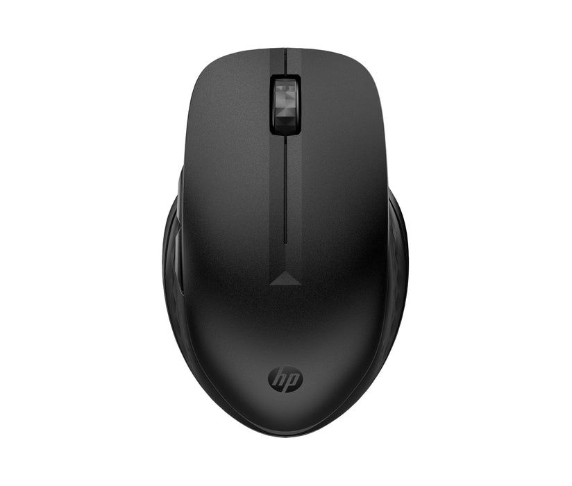 HP 435 Multi-Device Wireless Mouse, Ambidextrous, RF Wireless + Bluetooth, 4000 DPI, Black