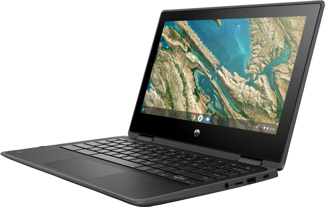HP Chromebook x360 11 G3 EE, Intel® Celeron®, 1.1 GHz, 29.5 cm (11.6"), 1366 x 768 pixels, 4 GB, 32 GB
