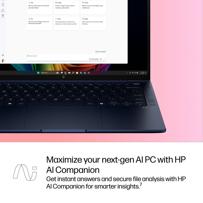 HP EliteBook X G1i Next Gen AI PC, Intel Core Ultra 7, 35.6 cm (14"), 1920 x 1200 pixels, 32 GB, 512 GB, Windows 11 Pro