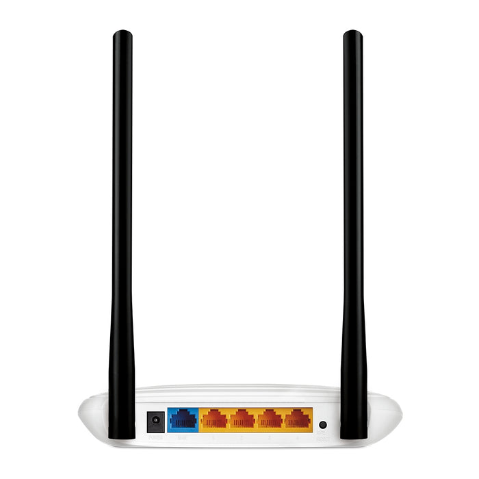 TP-Link TL-WR841N, Wi-Fi 4 (802.11n), Single-band (2.4 GHz), Ethernet LAN, White, Tabletop router