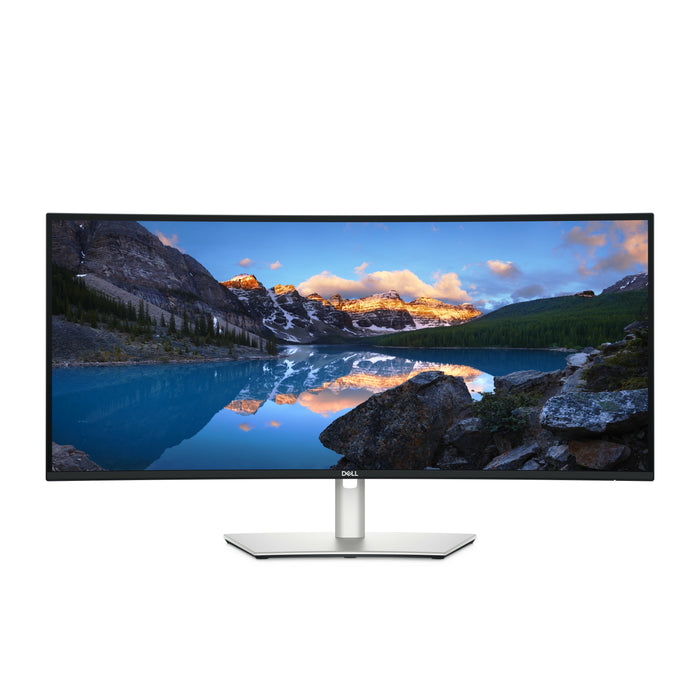 DELL UltraSharp U3425WE, 86.7 cm (34.1"), 3440 x 1440 pixels, Wide Quad HD, LCD, 8 ms, Black, Silver