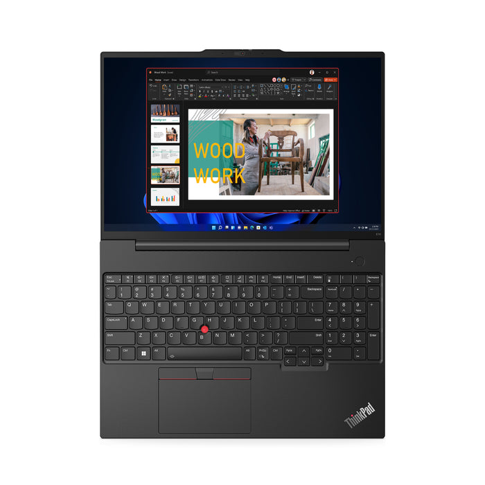 Lenovo ThinkPad E16 Gen 1 (Intel), Intel® Core™ i7, 40.6 cm (16"), 1920 x 1200 pixels, 16 GB, 512 GB, Windows 11 Pro