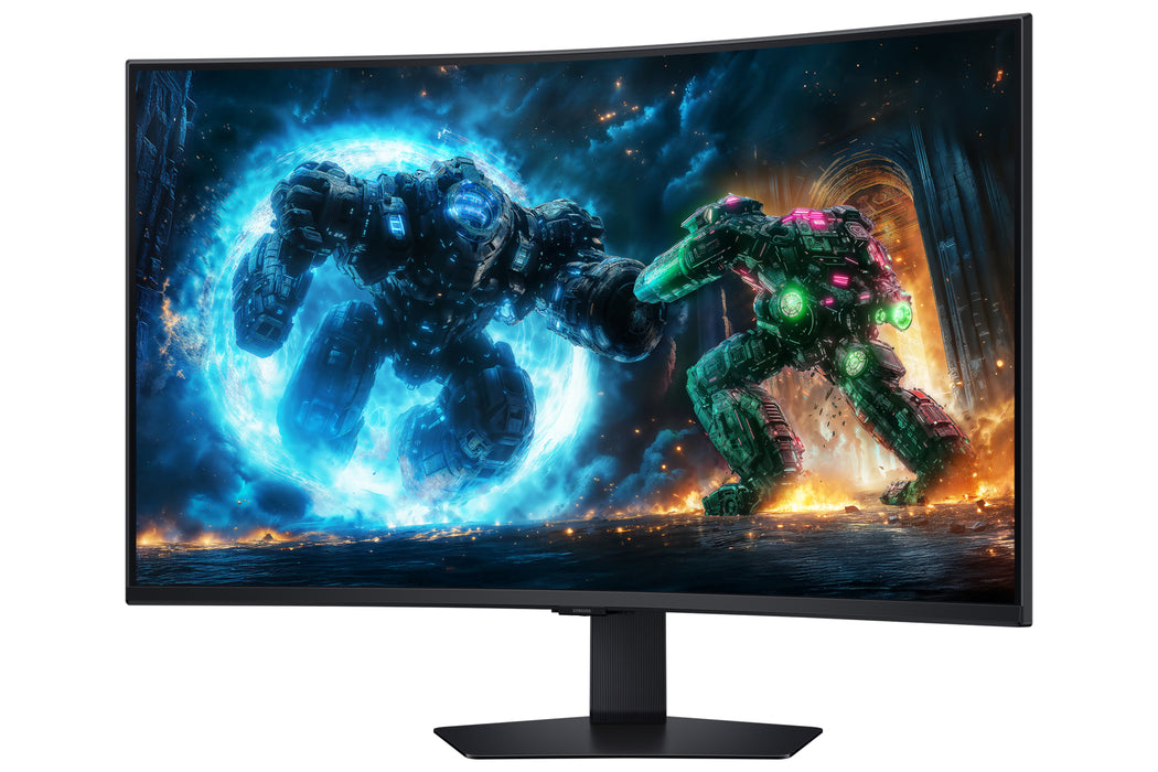 Samsung 37" Odyssey G7 G75F UHD 165Hz Curved Gaming Monitor, 94 cm (37"), 3840 x 2160 pixels, 4K Ultra HD, LCD, 1 ms, Black