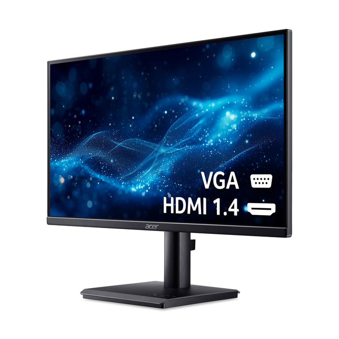 Acer V7 V227QE0 21.5" Full HD 16:9 ZeroFrame IPS 100Hz 1ms Computer Monitor, 54.6 cm (21.5"), 1920 x 1080 pixels, Full HD, LCD, 1 ms, Black