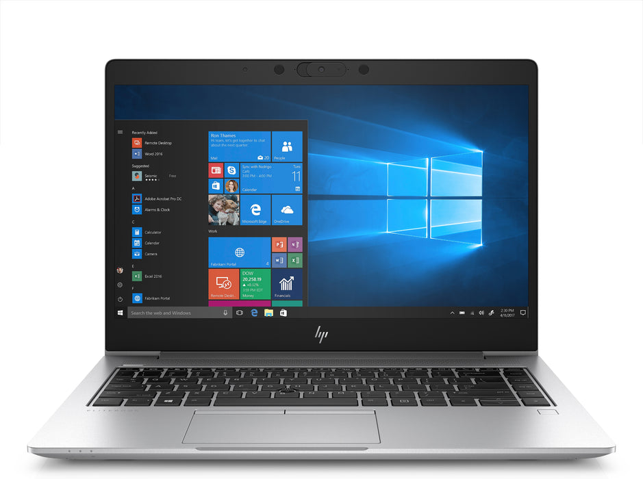 HP EliteBook 745 G6, AMD Ryzen™ 7 PRO, 2.3 GHz, 35.6 cm (14"), 1920 x 1080 pixels, 8 GB, 256 GB