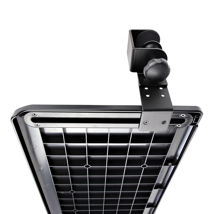 StarTech.com Under-Desk Keyboard Tray, Clamp-on Ergonomic Keyboard Holder, Up to 12kg (26.5lb), Sliding Keyboard and Mouse Drawer with C-Clamps, Height Adjustable Keyboard Tray (3.9/4.7/5.5 in) - TAA, Black, 12 kg, 32 mm, 700 x 310 mm, 828 mm, 340 mm
