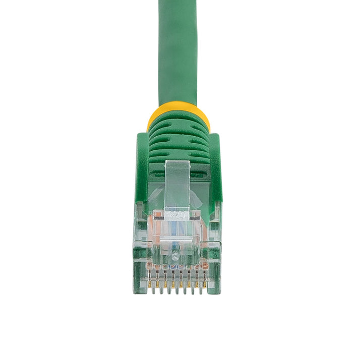 StarTech.com Cat5e Patch Cable with Snagless RJ45 Connectors - 1m, Green, 1 m, Cat5e, U/UTP (UTP), RJ-45, RJ-45, Green