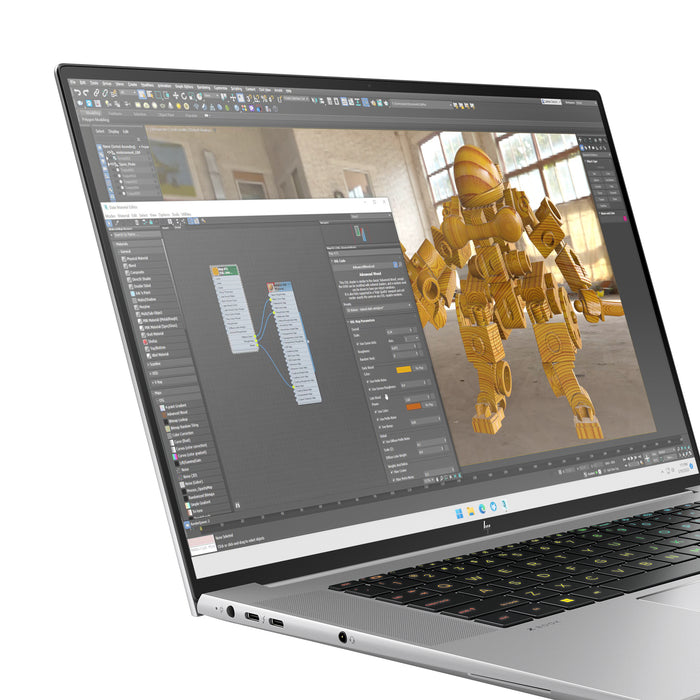 HP ZBook Studio G11, Intel Core Ultra 7, 40.6 cm (16"), 3840 x 2400 pixels, 32 GB, 1 TB, Windows 11 Pro