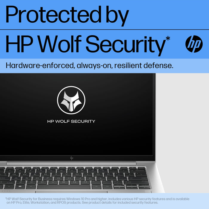 HP EliteBook 840 G10, Intel® Core™ i7, 1.6 GHz, 35.6 cm (14"), 1920 x 1200 pixels, 16 GB, 512 GB
