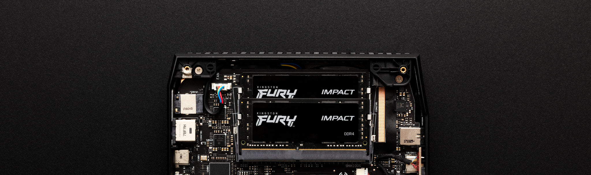 Kingston Technology FURY 8GB 3200MT/s DDR4 CL20 SODIMM Impact, 8 GB, 1 x 8 GB, DDR4, 260-pin SO-DIMM, Black