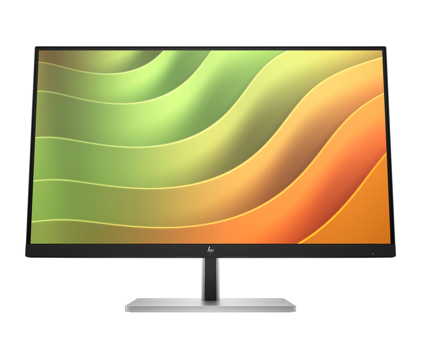 HP E24u G5 FHD USB-C Monitor, 60.5 cm (23.8"), 1920 x 1080 pixels, Full HD, LCD, 5 ms, Black, Silver