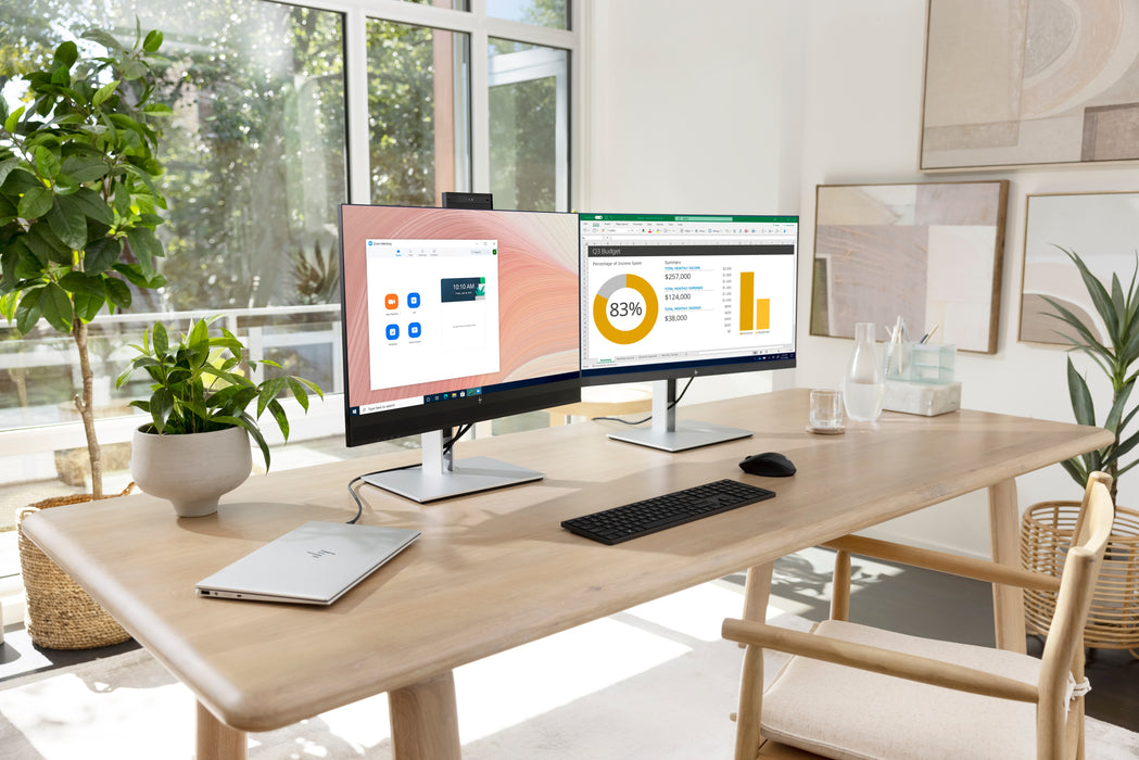 HP E-Series E27 G4, 68.6 cm (27"), 1920 x 1080 pixels, Full HD, LED, 5 ms, Black