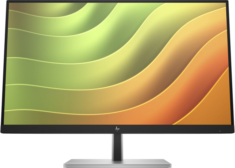 HP E24u G5 FHD USB-C Monitor, 60.5 cm (23.8"), 1920 x 1080 pixels, Full HD, LCD, 5 ms, Black, Silver