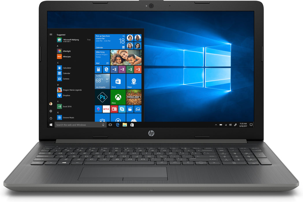 HP 15-da0017na, Intel® Core™ i3, 2.3 GHz, 39.6 cm (15.6"), 1920 x 1080 pixels, 8 GB, 1 TB