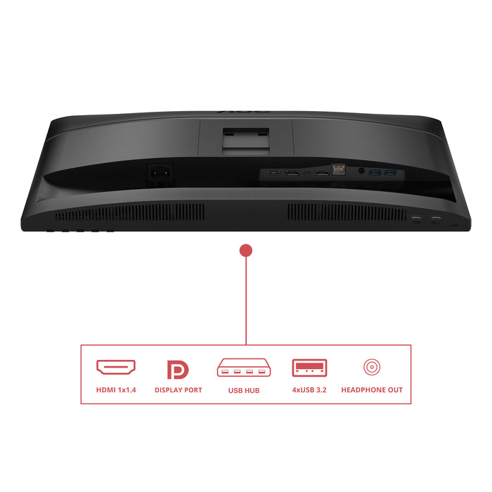 AOC E4 24E4CV, 60.5 cm (23.8"), 1920 x 1080 pixels, Full HD, LED, 4 ms, Black