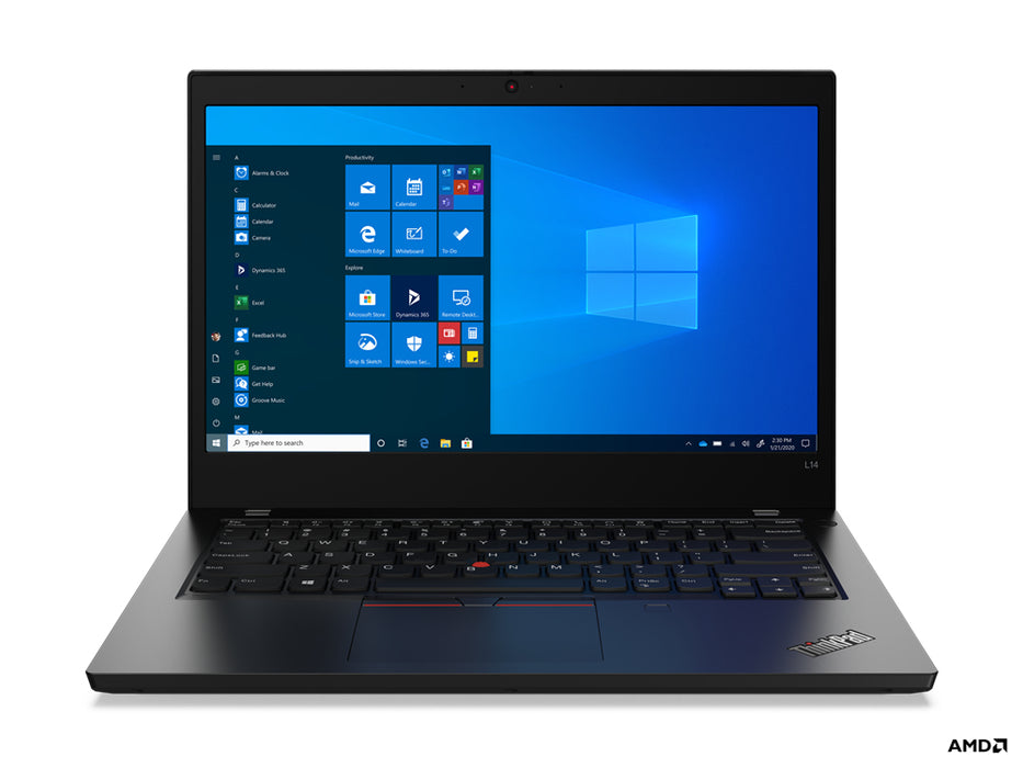 Lenovo ThinkPad L14 Gen 2 (AMD), AMD Ryzen™ 5 PRO, 2.3 GHz, 35.6 cm (14"), 1920 x 1080 pixels, 8 GB, 512 GB