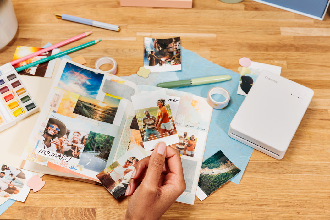 Canon SELPHY QX20 WH, Dye-sublimation, 287 x 287 DPI, 2.8" x 3.3" (7.2x8.5cm), Borderless printing, Wi-Fi, Bluetooth
