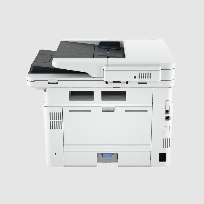 HP LaserJet Pro 4102fdn Multifunction Black and white Printer, Ethernet Only; Copier, Scanner, Laser, Mono printing, 1200 x 1200 DPI, Mono copying, A4, White