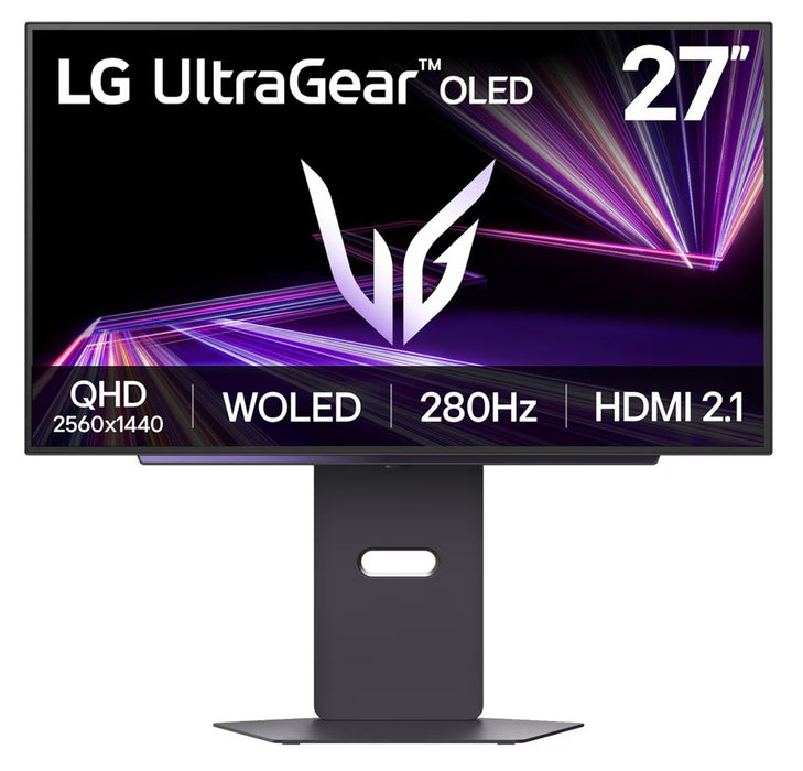 LG 27GX700A-B, 68.6 cm (27"), 2560 x 1440 pixels, Quad HD, OLED, 0.03 ms, Black