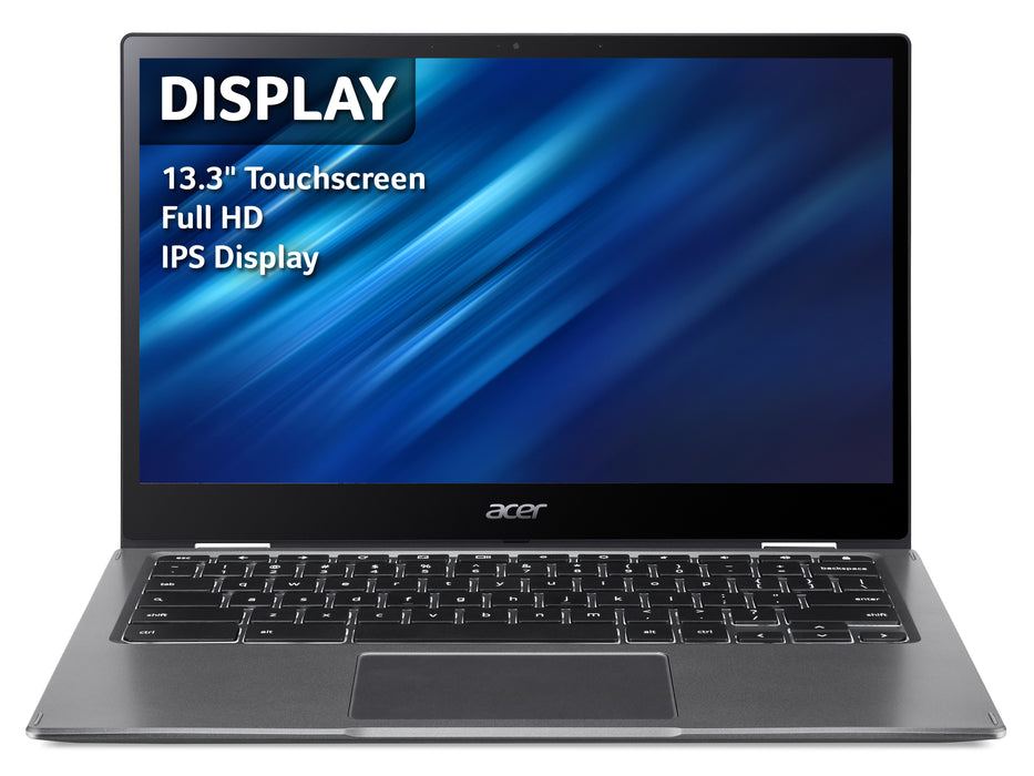 Acer Chromebook Spin 513 R841T 13" Touchscreen FHD 4GB 64GB, Qualcomm Kryo, 2.4 GHz, 33.8 cm (13.3"), 1920 x 1080 pixels, 4 GB, 64 GB
