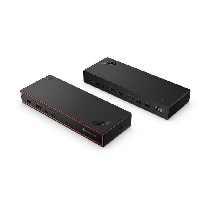 Lenovo 40BG0135UK, Wired, Thunderbolt 4, 100 W, 2500 Mbit/s, Black, Eclipse Black